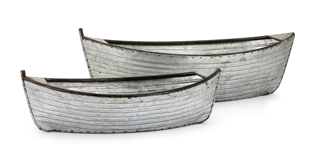 Boat Planters Set of 2
