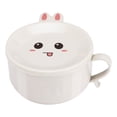 thumbnail image 2 of Stainless Instant Noodle Bowl With Lid And Handle Portable Instant Noodle Artifact For Workers In Student Dormitories, 2 of 8