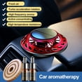 thumbnail image 5 of Hadanceo Car Perfume Solar Energy Rotation Auto Aromatherapy Creative Car Interior Ornament Perfume Holder Automotive Supplies Osmanthus Red, 5 of 8