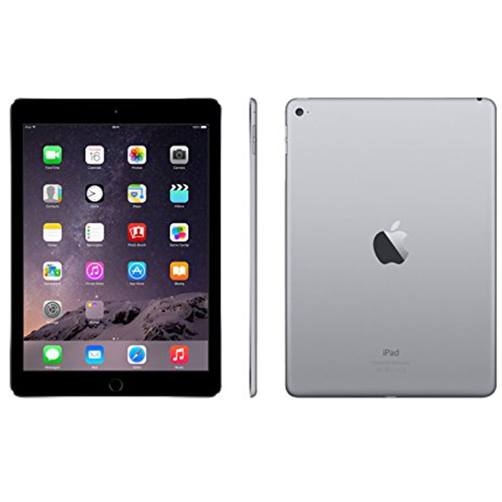 Restored Apple iPad Air 2 64GB, Wi-Fi, 9.7 - Space Gray - (MGKL2LL/A) (Refurbished)