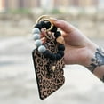 thumbnail image 1 of BELOVING Bracelet pour Femmes deevoka Clé Bracelet Imprimé Léopard, 1 of 8