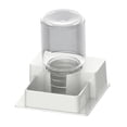 thumbnail image 1 of Milaget Automatic Reptile Water Feeder Creative Water Dispenser for Tortoise Turtle White, 1 of 9