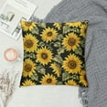thumbnail image 2 of Nawypu Sunflower Flower Throw Pillow Covers Pillowcase Farmhouse Pillow Case Square Cushion for Living Room Couch Sofa Bed Home Outdoor Indoor Decorative, 2 of 5