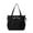 Black, variant on Baiways College Students Simple Multi-Purpose Large Capacity Single Shoulder Canvas Bag, Tutorial Class Multi-Layer Oblique Span Bag 12.2*11*4.33in