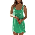 thumbnail image 1 of Vestido Athlisan Summer Athletic sin mangas verde para mujer, 1 of 4
