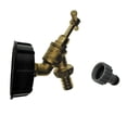 thumbnail image 4 of IBC Tote Tank Adaptador de drenaje de grado alimenticio Válvula de de de latón de rosca gruesa F kusrkot Conector del tanque de asas IBC, 4 of 6