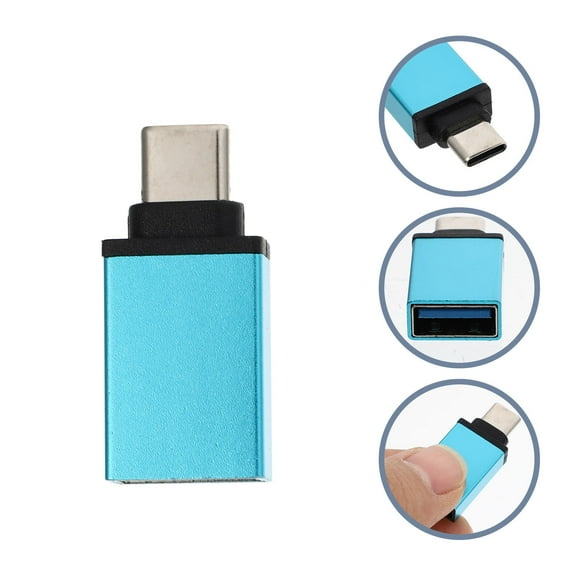 LABSERRON 3Pcs Aluminium Alloy Adapter Usb-A to C for Phone and Laptop