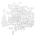 thumbnail image 5 of WHAMVOX 100Pcs Hanger Protective End Cover Transparent Round PVC Clothing Hanger End Caps For Wardrobe Use, 5 of 8
