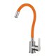thumbnail image 1 of Grifo de fregadero de acero inoxidable, grifo doméstico, lavabo giratorio (naranja) Tmvgtek Libre de BPA, 1 of 7