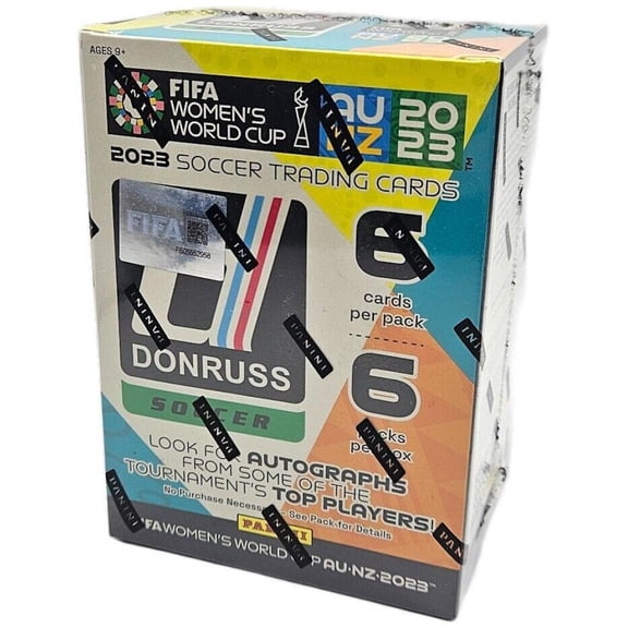2023 Panini Donruss FIFA World Cup Women's Soccer Factory Sealed Blaster Box 36 Cards