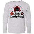 thumbnail image 3 of Inktastic Little Ladybug with Flowers Long Sleeve Youth T-Shirt, 3 of 5
