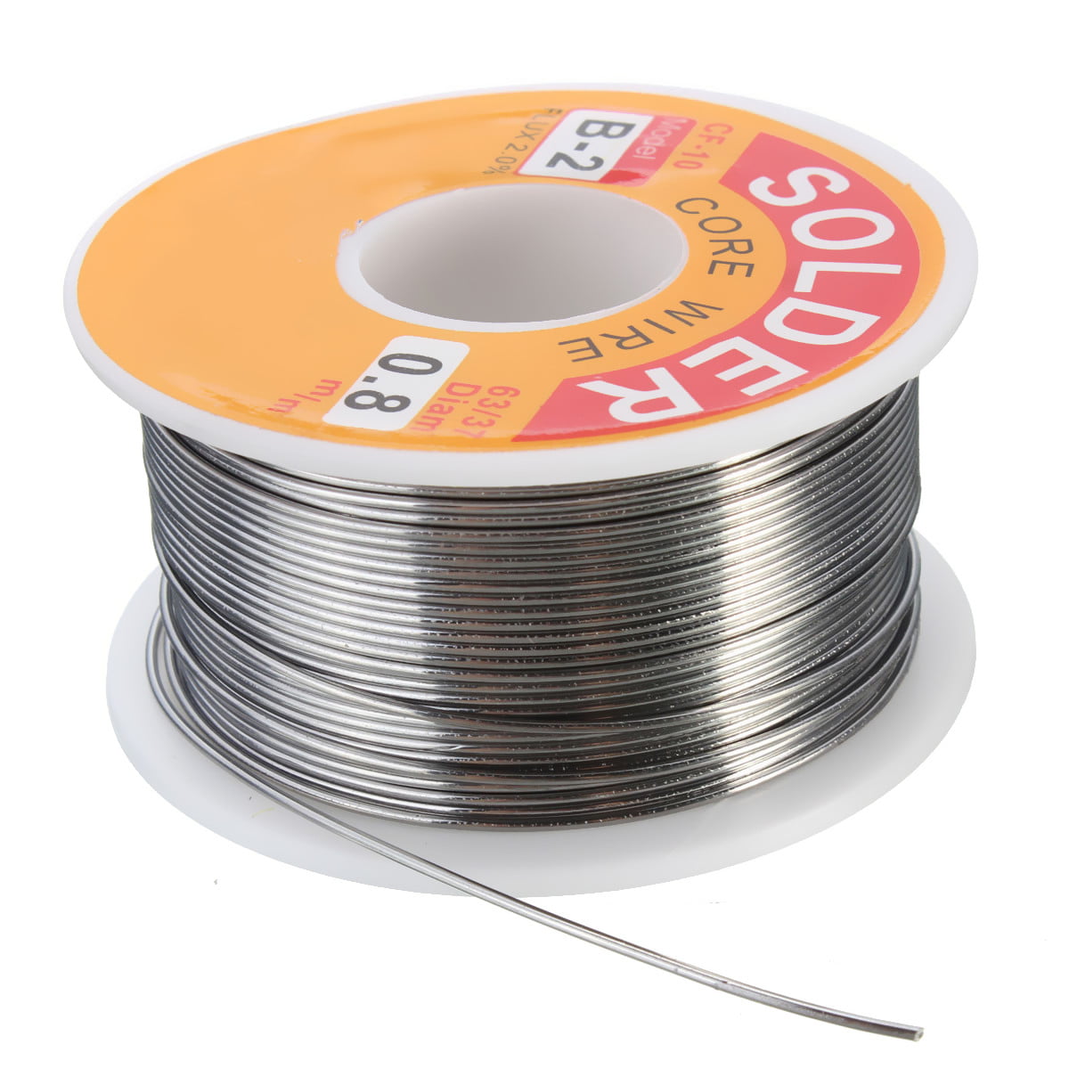 Best 100g 2mm 63/37 Tin Lead Wire Reel Rosin Core Flux Soldering Welding Iron 