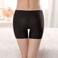 thumbnail image 4 of MDUKONU Women Seamless Safety Shorts Leggings Pants Underwear Shorts,Under Skirt Bottoms Wedding Daily Briefs Panties Size: XL Black, 4 of 8