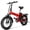 Red, variant on AOANGO 1000W Folding Electric Bike, 48V 20.8AH Removable Battery, 30+MPH 80 Miles, 20" Anti-Slip Fat Tire All Terrain Adult Commute Ebike