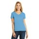 thumbnail image 1 of Camiseta con cuello en V Hanes 100% algodón 5780 Azul acuático L, 1 of 2