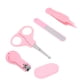 thumbnail image 4 of Tijeras para Bebés, Frases superficiales Fina Bastante Segura Precisa Acero inoxidable 4pcs Kit de Umas para Bebé de Abdominales para Familia para Bebés, 4 of 7