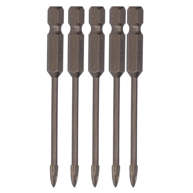 5Pcs Tournevis Électrique Forets 1/4in Hexagonal Forets pour Tournevis Électrique