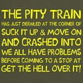 thumbnail image 3 of CafePress - The Pity Train Dark T Shirt - Men's Classic Graphic Cotton T-Shirt, 3 of 4