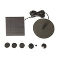 thumbnail image 2 of DPTALR Solar Water Panel Power Pump Kit Pool Garden Pond Watering Submersible, 2 of 6