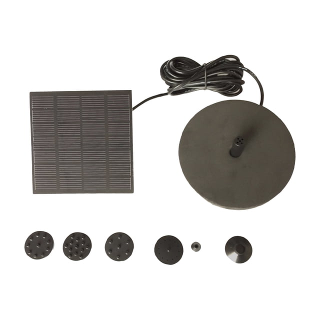 TIMIFIS Solar Pump Solar Water Panel Power Pump Kit Pool Garden Pond Watering Submersible Tools&Home Improvement