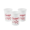 Casino Night Plastic Cups, Party Supplies, 12 Pieces