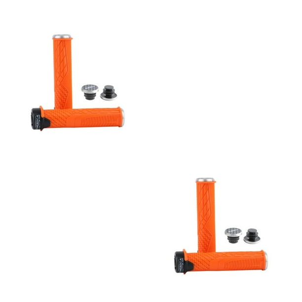 Soidarity Bicicletas Manillar Grips Reemplazo Manillares resistentes al desgaste Cubre naranja Naranja 2Conjunto