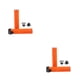 thumbnail image 1 of Soidarity Bicicletas Manillar Grips Reemplazo Manillares resistentes al desgaste Cubre naranja Naranja 2Conjunto, 1 of 6