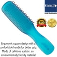 thumbnail image 5 of Gentle Neon 6.5" Nylon Bristle Scalp Sensitive Travel Size Hair Brush, 5 of 35