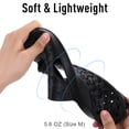 thumbnail image 4 of Comwarm Shower Shoes for Women Men, Quick Drying Lightweight Non Slip Pool Slides Slippers with Drain Holes, Black, 4 of 6
