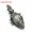 Labradorite (Silver), variant on Pendulum Chakra Egg Crystal for Dowsing Spiritual Divination Stone Pendant Reiki