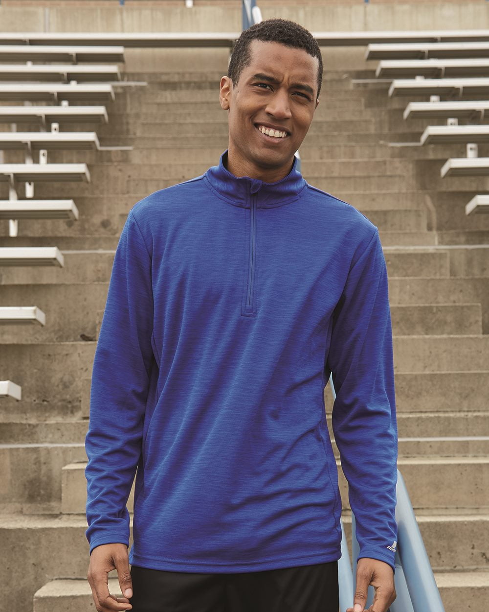 Athletics Striated QuarterZip Pullover