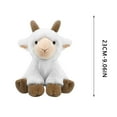thumbnail image 3 of DAMAI Sheep Stuffed Animal Toys, 8 INCH Soft and Plush Huggable Stuffed Animals, Realistic Animals Gifts, Cute Soft Giraffe Animal Toy for All Age, 3 of 5