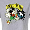 thumbnail image 3 of Disney - Goooal  - Juniors Cropped Cotton Blend T-Shirt, 3 of 5