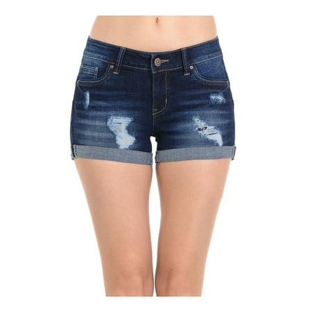 Junior & Plus, Colombian Design, Push Up, Ripped Booty Shorts