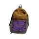 thumbnail image 4 of Mochila de baloncesto, bolsa de almacenamiento, cómoda bolsa deportiva, bolsa de equipo de entrenamiento deportivo para la escuela, natación, voleibol Caqui con morado, 4 of 8