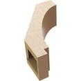 thumbnail image 6 of Ekena Millwork 5"W x 10"D x 14"H Imperial Rough Cedar Woodgrain TimberThane Knee Brace, Primed, 6 of 6