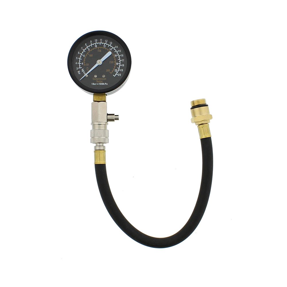 Compression Tester and Adapters Dual Automotive Compression Gauge