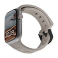 thumbnail image 6 of UAG Apple Watch Band 42/41/40mm, Soft-touch Silicone Adjustable Replacement Strap iWatch Series 11/10/9/8/7/6/5/4/SE3/SE2/SE, Scout Titanium, 6 of 7