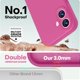 thumbnail image 3 of Funda de Silicona Premium, compatible con MagSafe, a Prueba de Golpes, para iPhone 17 6.3", Pitaya, 3 of 7