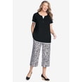 thumbnail image 5 of Woman Within Plus Size Layered-Look Tee, 5 of 6