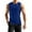 BO18-Royal Blue, variant on ADSSDQ Men's Workout Tank Tops Cut Off Sleeveless Muscle Gym Workout Shirts Stretch Bodybuilding Tee Black S