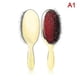 thumbnail image 1 of Luxury Gold And Silver Color Boar Bristle Paddle Hair Brush Oval Hair Brush, 1 of 5