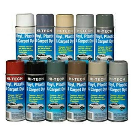 Hitech Industries HIT-HT-450 Vinyl, Plastic, & Carpet Dye, Dark (Best Way To Dye Carpet)