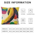 thumbnail image 5 of Pillow Covers Banana Throw Pillow Covers Home Decorations for, 5 of 5