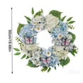 thumbnail image 3 of Nkmbld Easter Wreath Decor, Spring Artificial Wreath Decor, Farmhouse Easter Wreath for Wall Window Porches Indoor Outdoor Hanging Decorations, 3 of 8
