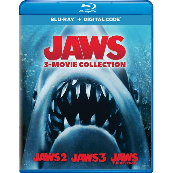 Jaws Collection: Jaws 2, 3 & The Revenge (Blu-ray   Digital Copy)