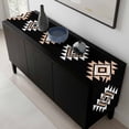 thumbnail image 5 of Black White Beige Boho Table Runner 72 Inches Long, Western Geometric Aesthetic Kitchen Coffee Dining Table Decoration for Home Party Birthday Wedding Home Decor 14x72 Inches, 5 of 8