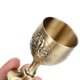 thumbnail image 5 of Copa de vino vintage en relieve de metal europeo Copa arte, 5 of 8