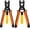1/4" 5/16" & 3/8" 1/2", variant on Air Line Removal Tool Pliers Universal Push to Connect Fittings Disconnect Tool for 1/4" 5/16" 3/8" 1/2" Air Hose Quick Release One-Hand for Auto RO Water 3D Printer(3/8" & 1/2" (10mm, 12mm))