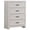 Coastal White, variant on Brantford 4-drawer Bedroom Chest Barrel Oak